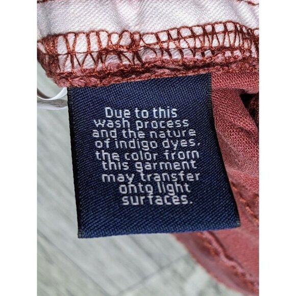 J. Crew Womens Size 27 Mercantile Pockets Skinny Red Denim Jeans - Picture 7 of 12